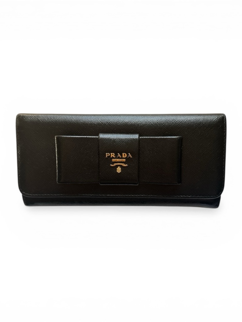 Prada Saffiano Fiocco Wallet